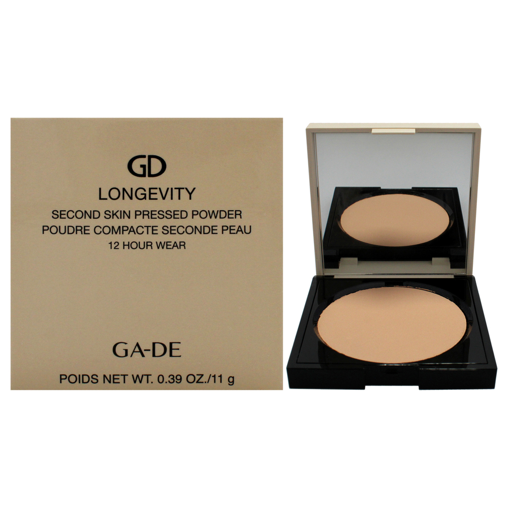 12H Longevity Second Skin Pressed Powder - 508 Deep by GA-DE 0.39 oz Powder